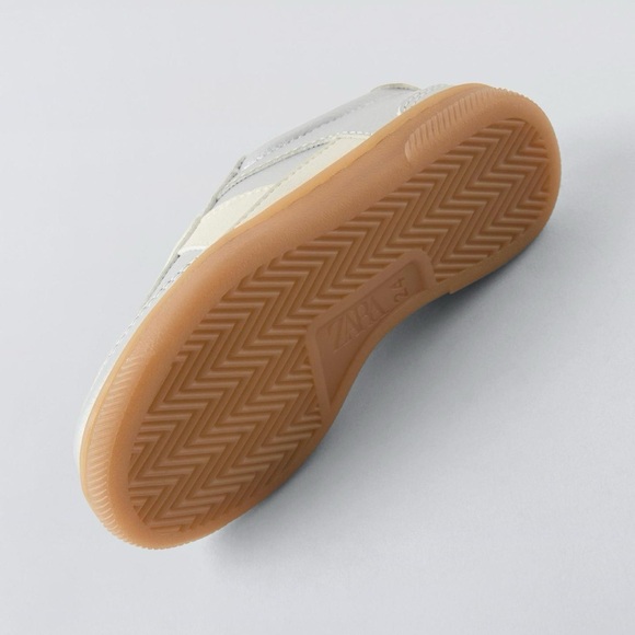 Zara Kids Silver Metallic Sneakers - Size 8US toddler - Picture 6 of 8